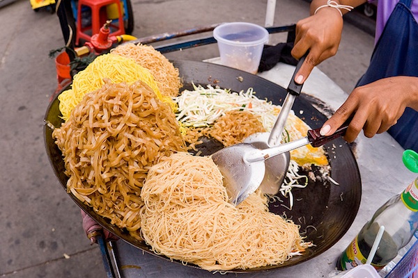 Pad Thai in Thailand! Photo by Darko Pevec