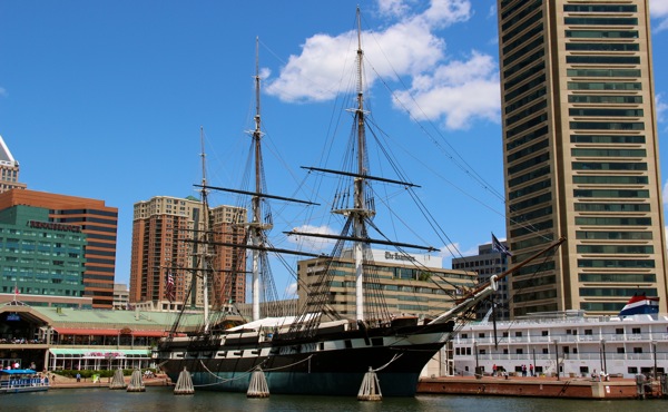 baltimore inner harbor uss constellation baltimore