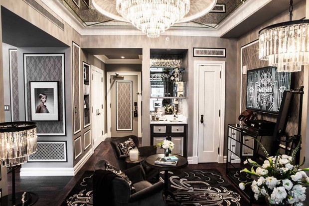 The Fitzgerald Suite at The Plaza designed by Catherine Martin - Living Room - credit Dario Calmese for The Plaza