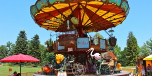Carrousel Des Fables in Geneva: The Fairy Tale Carousel in the Botanic Garden