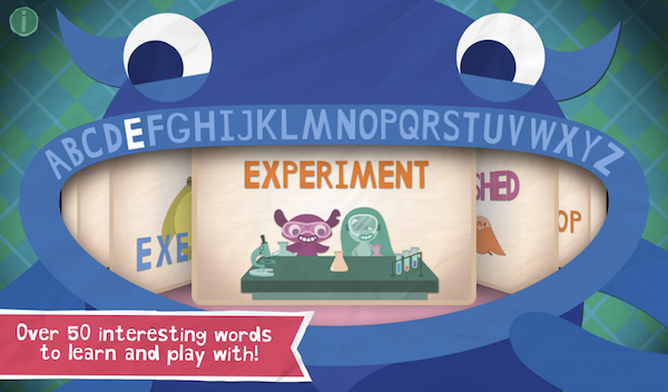 Endless ABC makes learning letters and their sounds a lot of fun for three-year-olds.