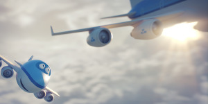 KLM Mascot Bluey Stars in His Own Movie Series